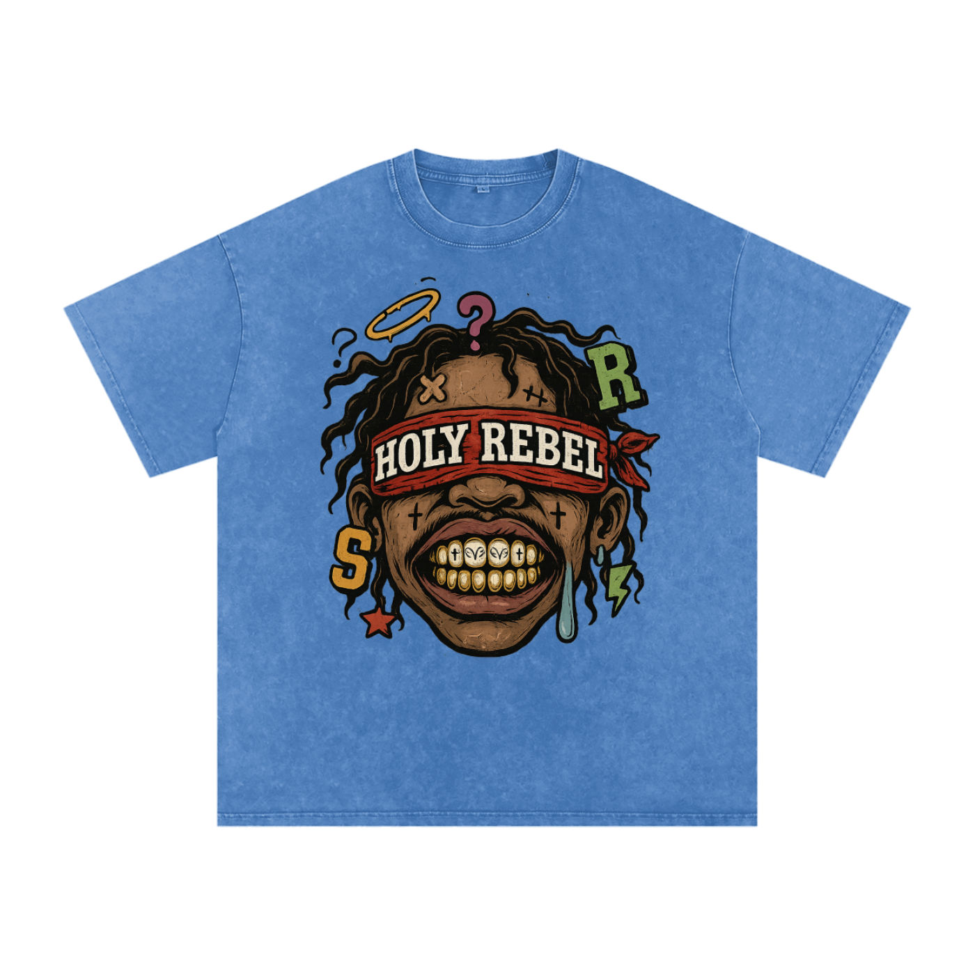 Acid Wash Oversize T-Shirt - 250 GSM