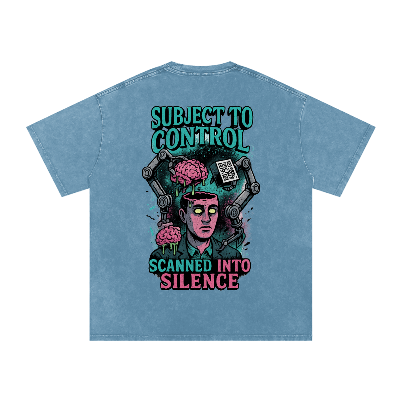 Acid Wash Oversize T-Shirt - 250 GSM