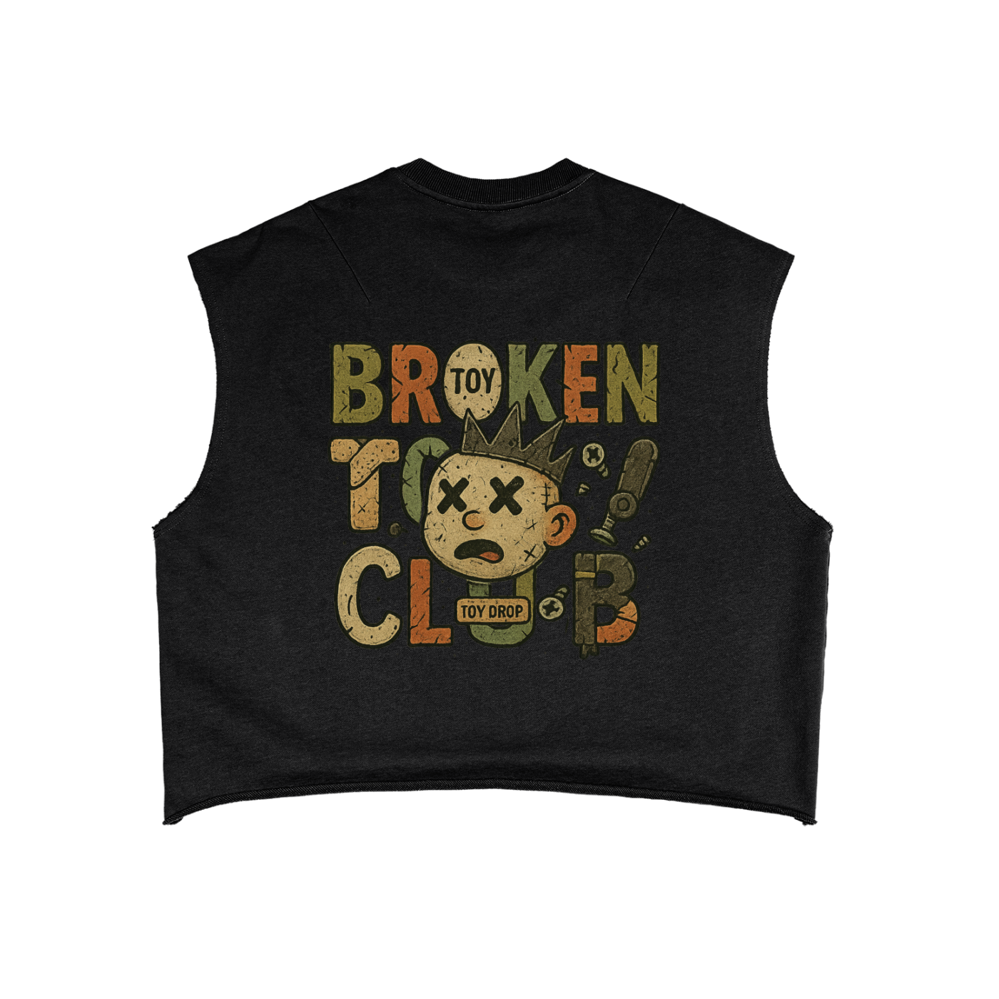 French Terry Boxy Tank Top