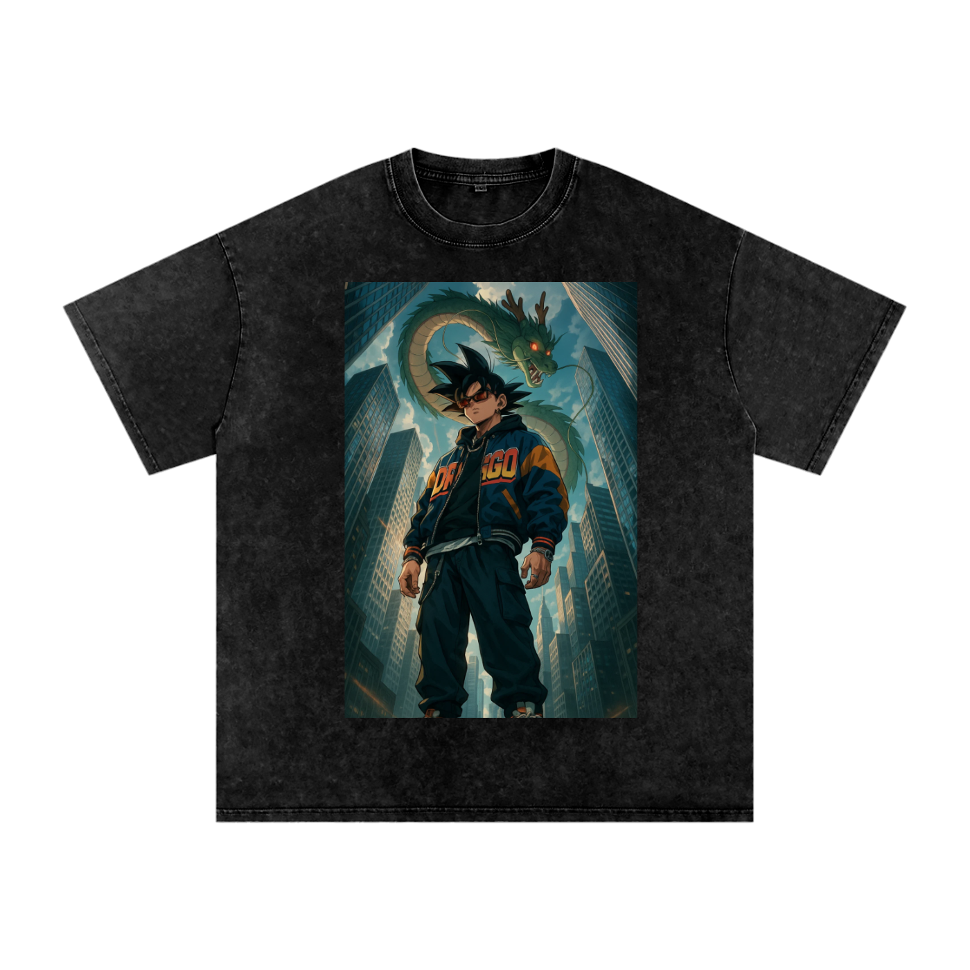 Acid Wash Oversize T-Shirt - 250 GSM