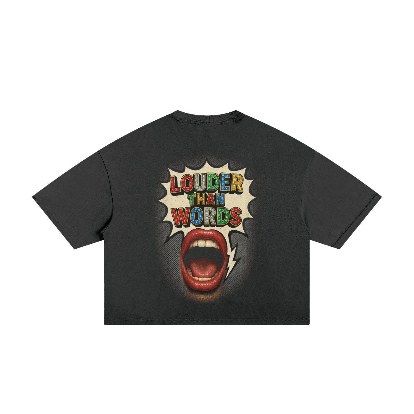 Classic Frayed Boxy Tee - 250 GSM