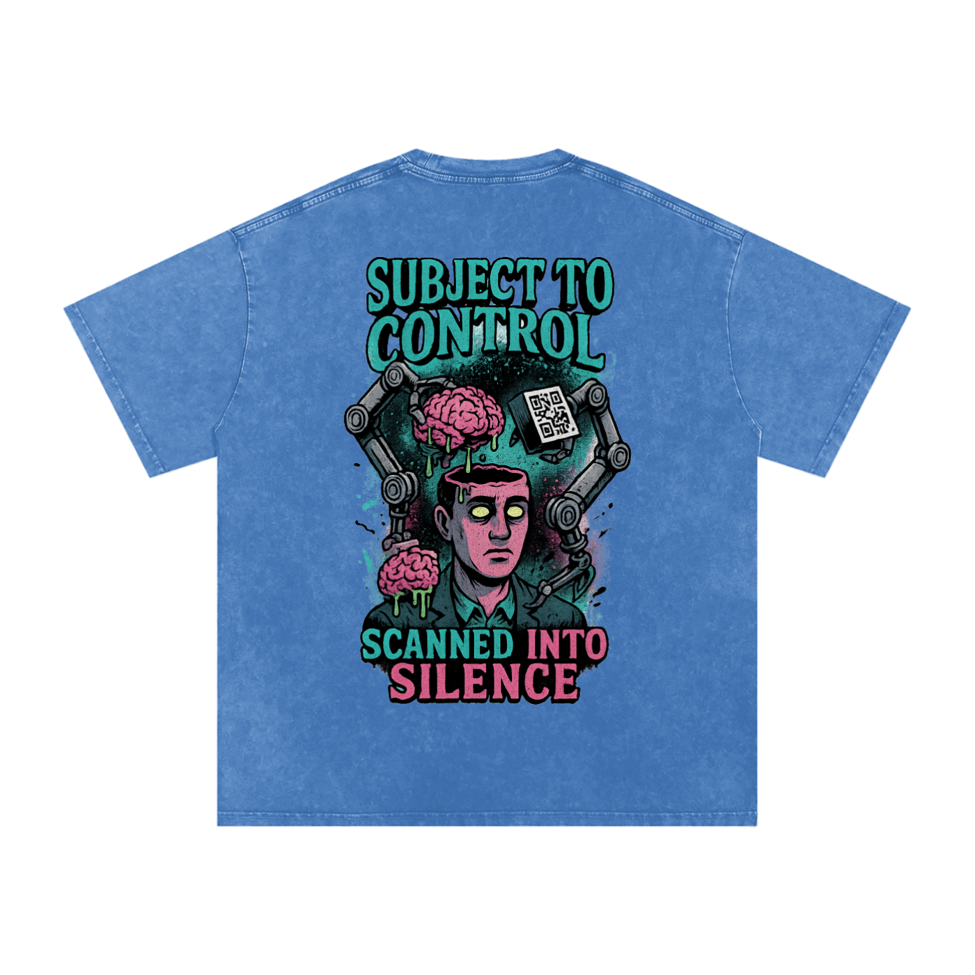 Acid Wash Oversize T-Shirt - 250 GSM
