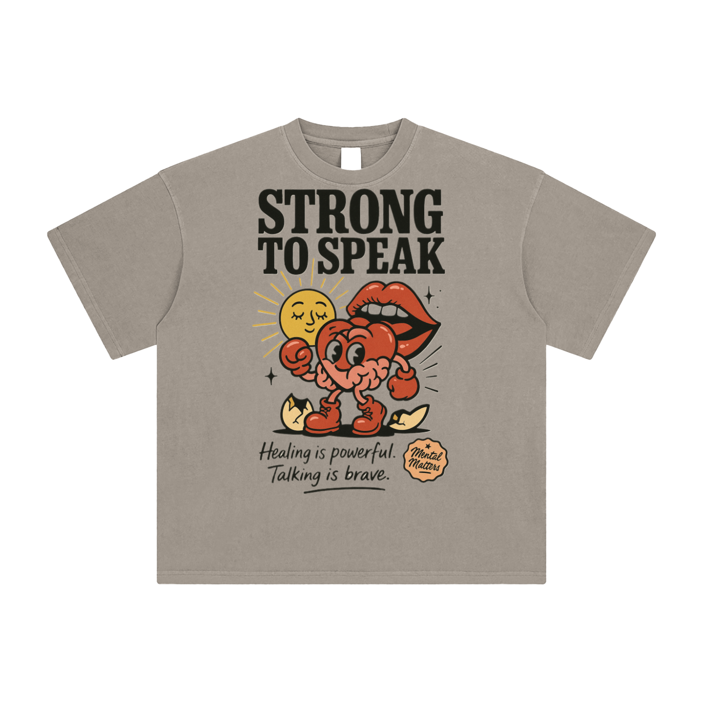Enzyme Washed T-Shirt