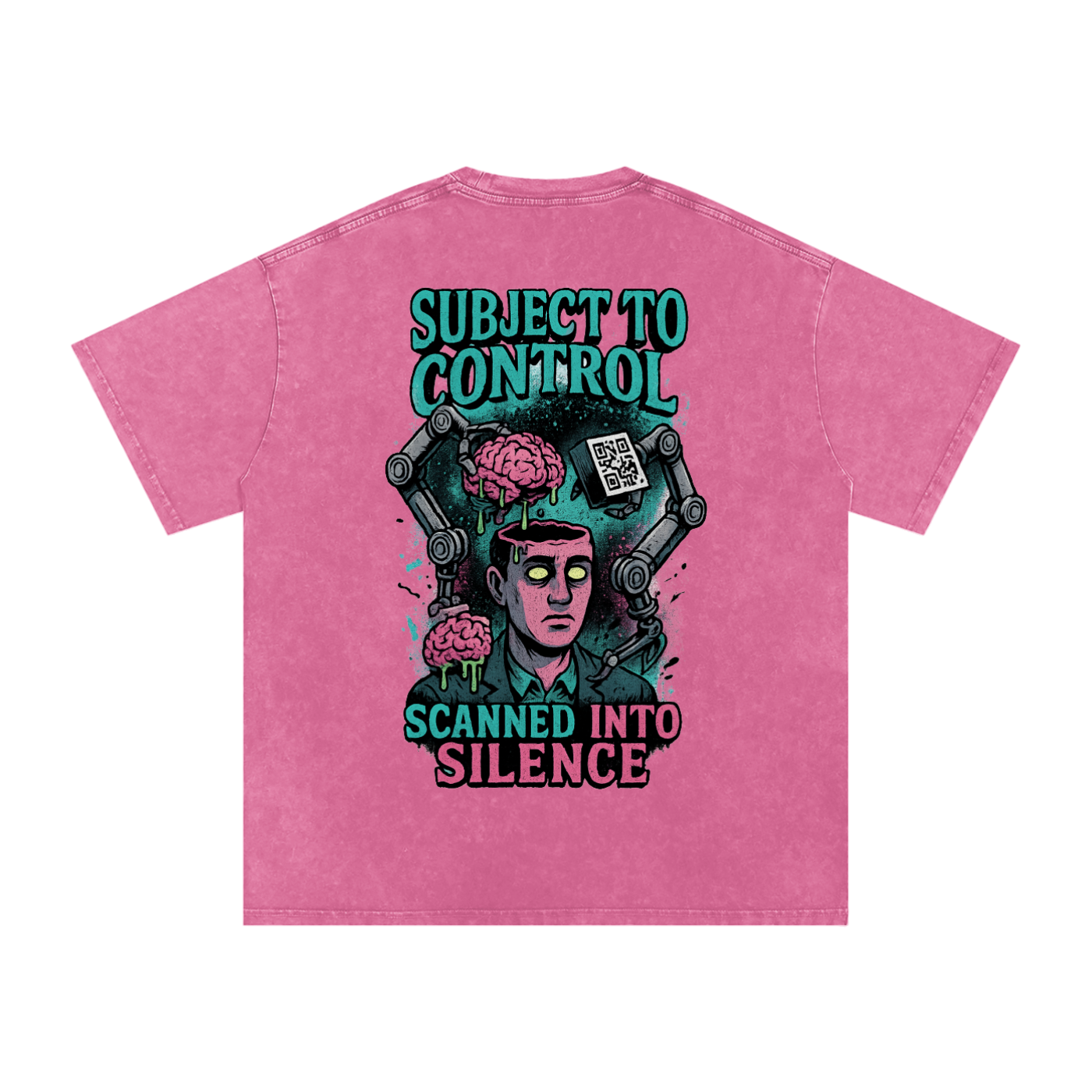 Acid Wash Oversize T-Shirt - 250 GSM