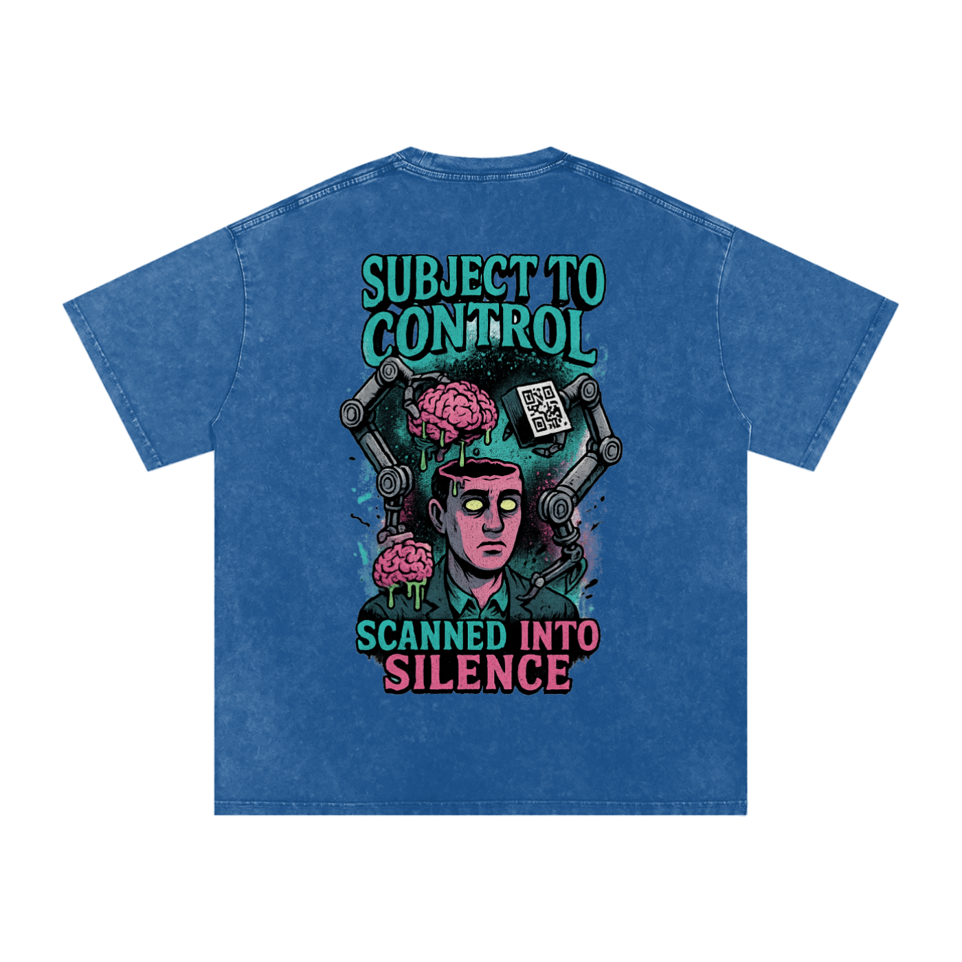 Acid Wash Oversize T-Shirt - 250 GSM