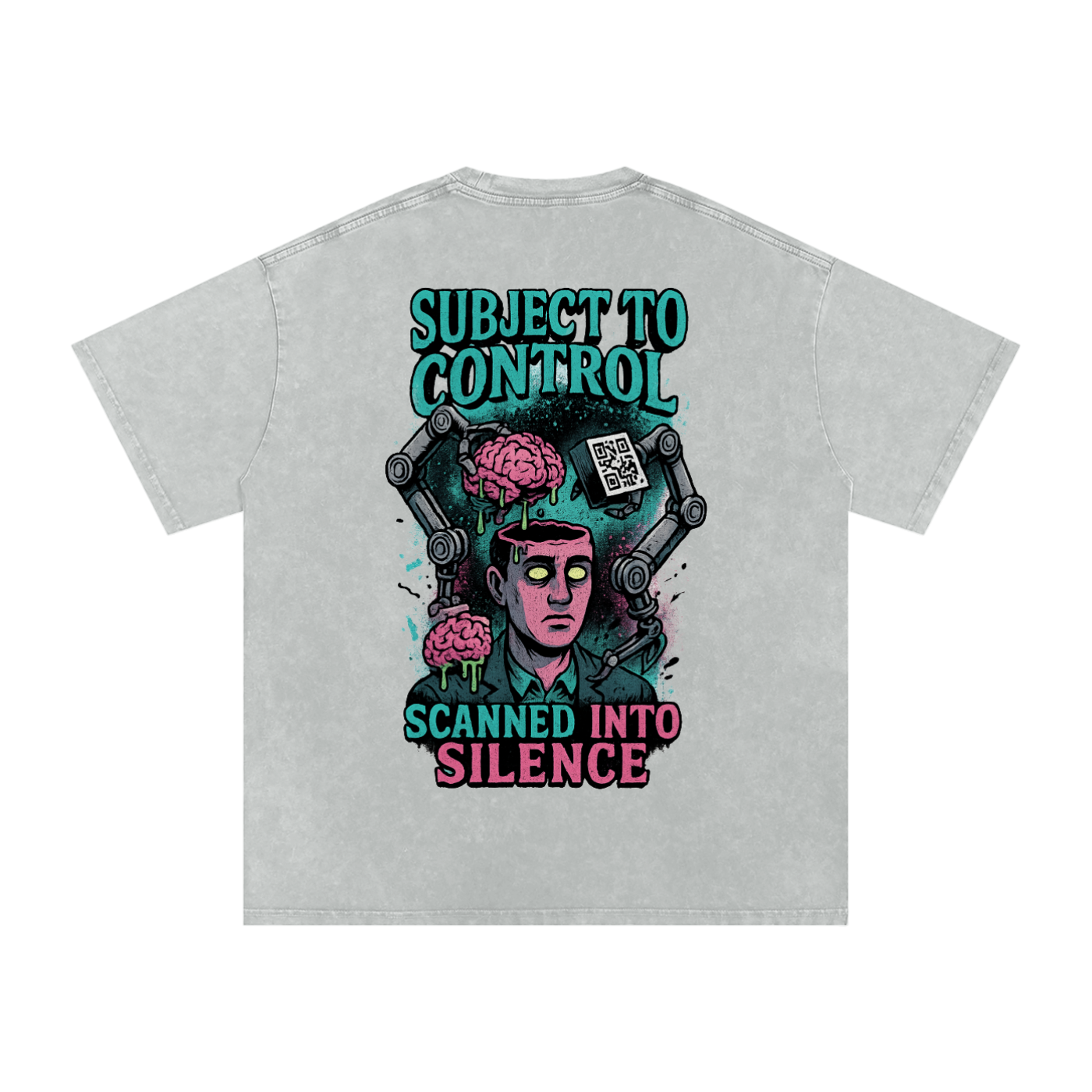 Acid Wash Oversize T-Shirt - 250 GSM