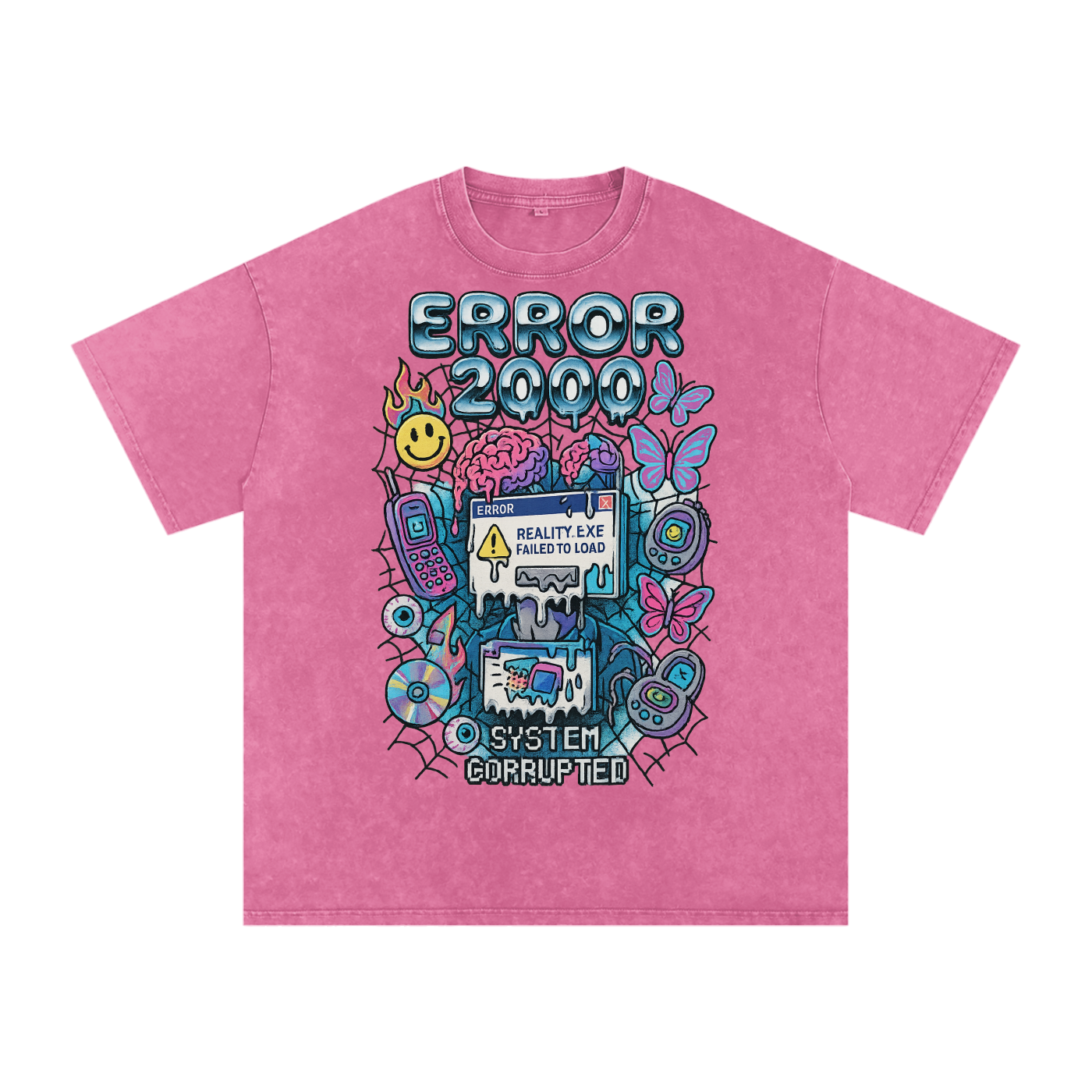 Acid Wash Oversize T-Shirt - 250 GSM