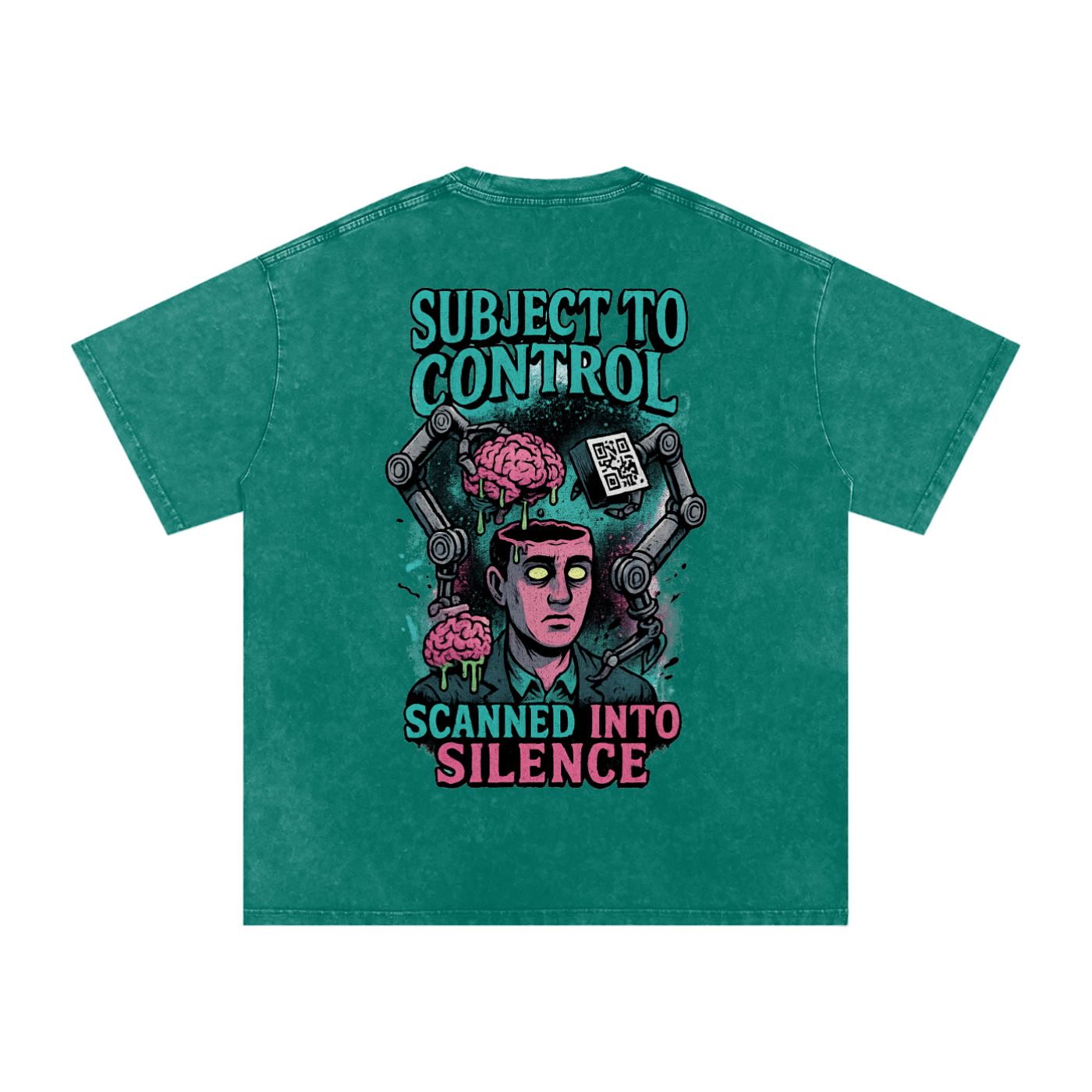 Acid Wash Oversize T-Shirt - 250 GSM