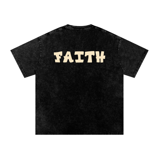 Acid Wash Oversize T-Shirt - 250 GSM