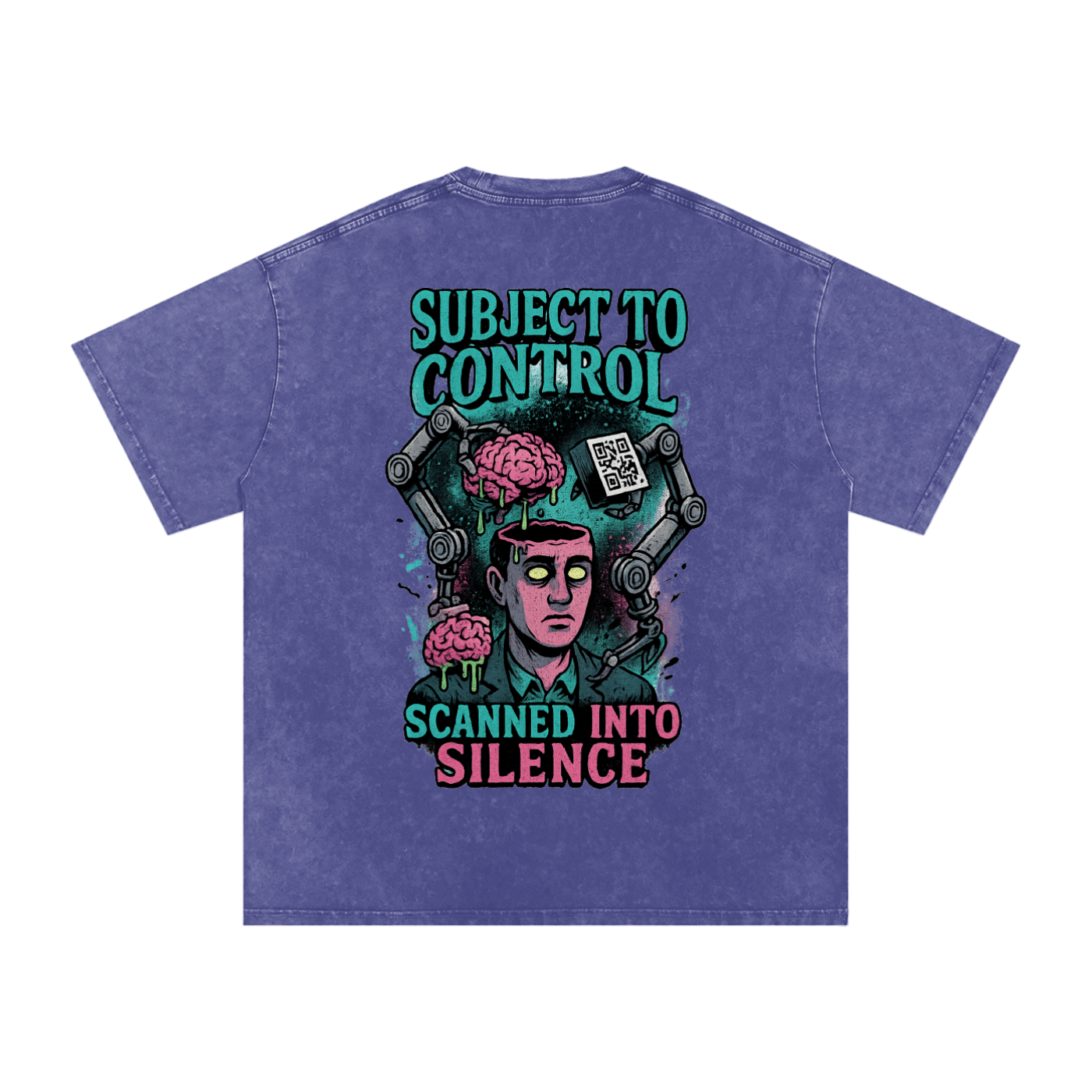 Acid Wash Oversize T-Shirt - 250 GSM