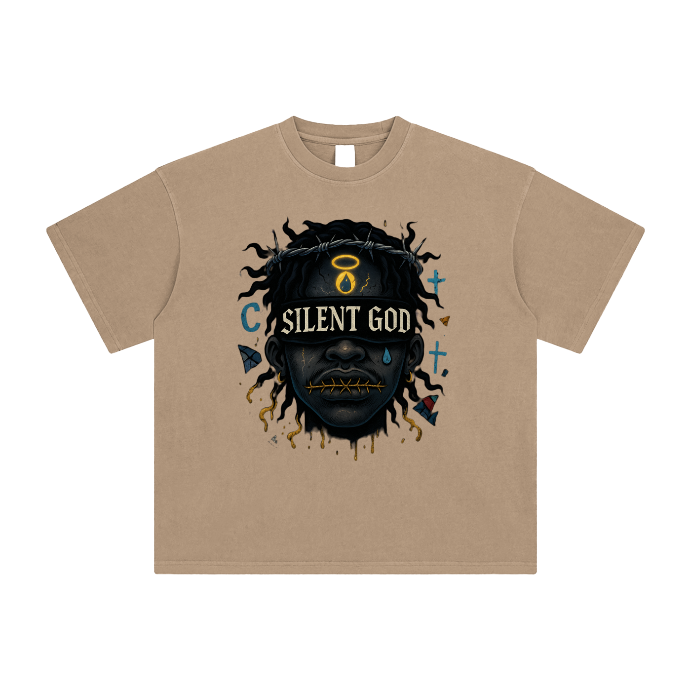 Enzyme Washed T-Shirt