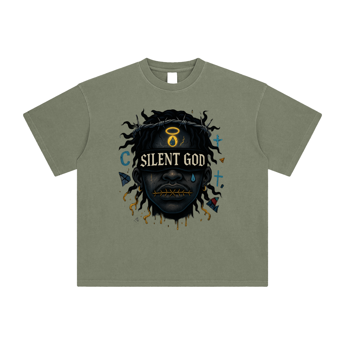 Enzyme Washed T-Shirt