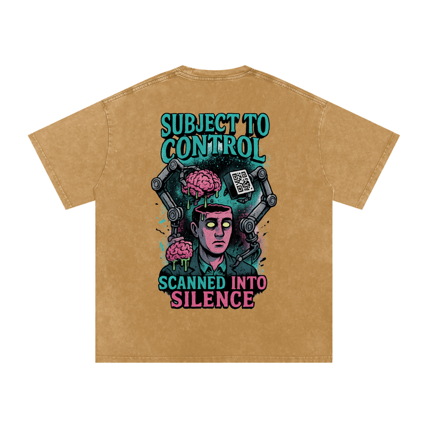 Acid Wash Oversize T-Shirt - 250 GSM