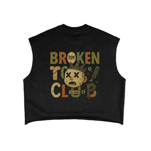 French Terry Boxy Tank Top