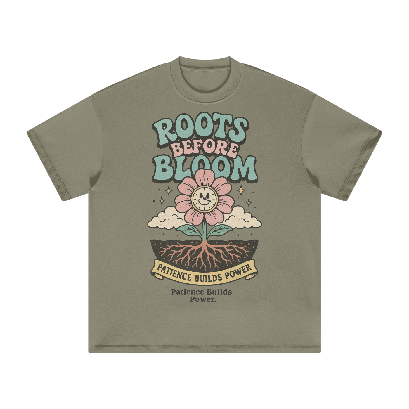 Heavyweight Earth Tone FOG T-Shirt - 305GSM