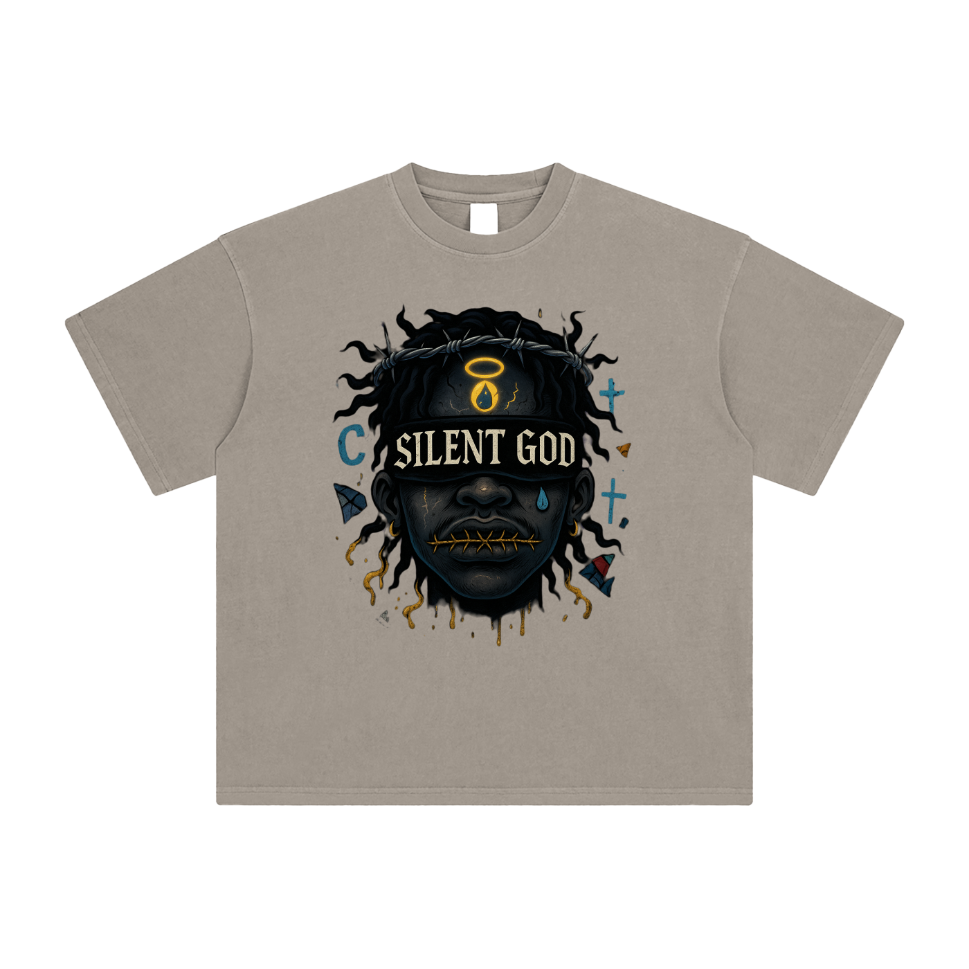 Enzyme Washed T-Shirt