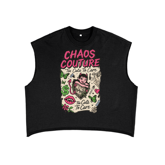 French Terry Boxy Tank Top