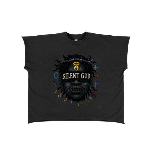 Raw Edge Boxy Non-Shrink T-Shirt