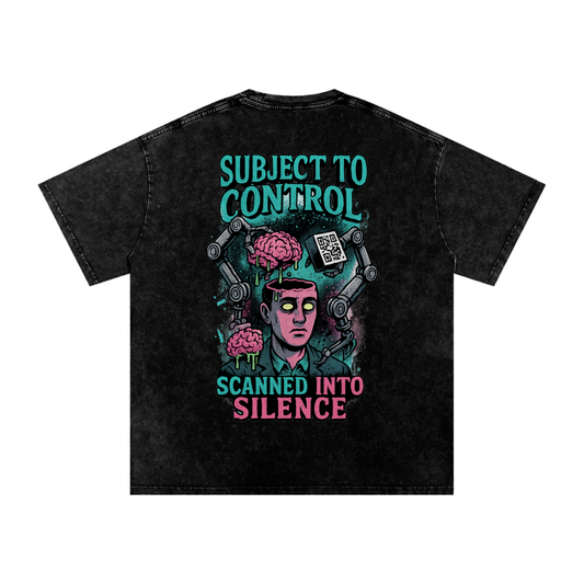 Acid Wash Oversize T-Shirt - 250 GSM