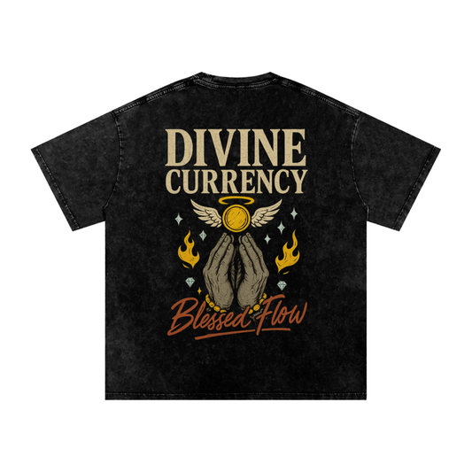 Acid Wash Oversize T-Shirt - 250 GSM