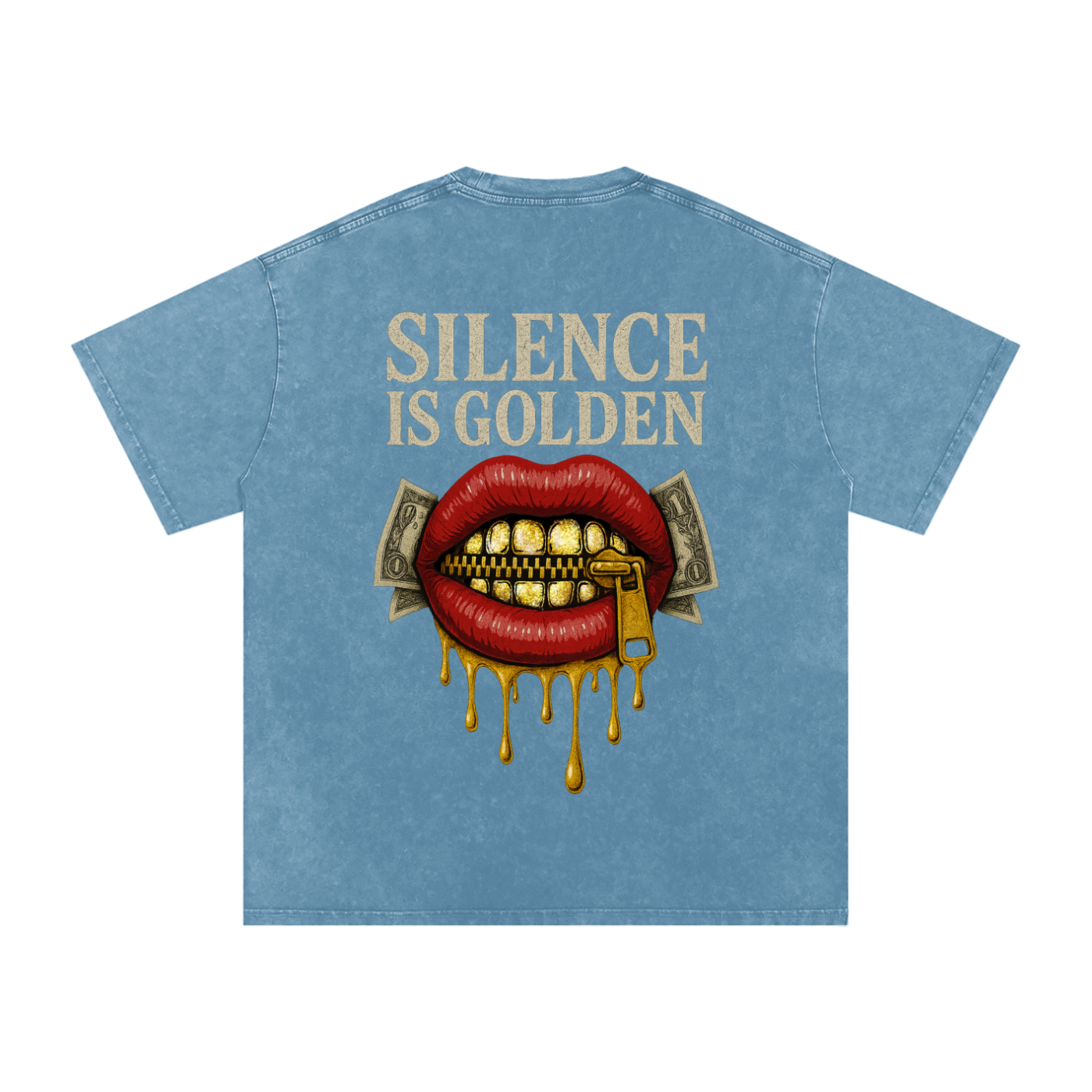 Acid Wash Oversize T-Shirt - 250 GSM
