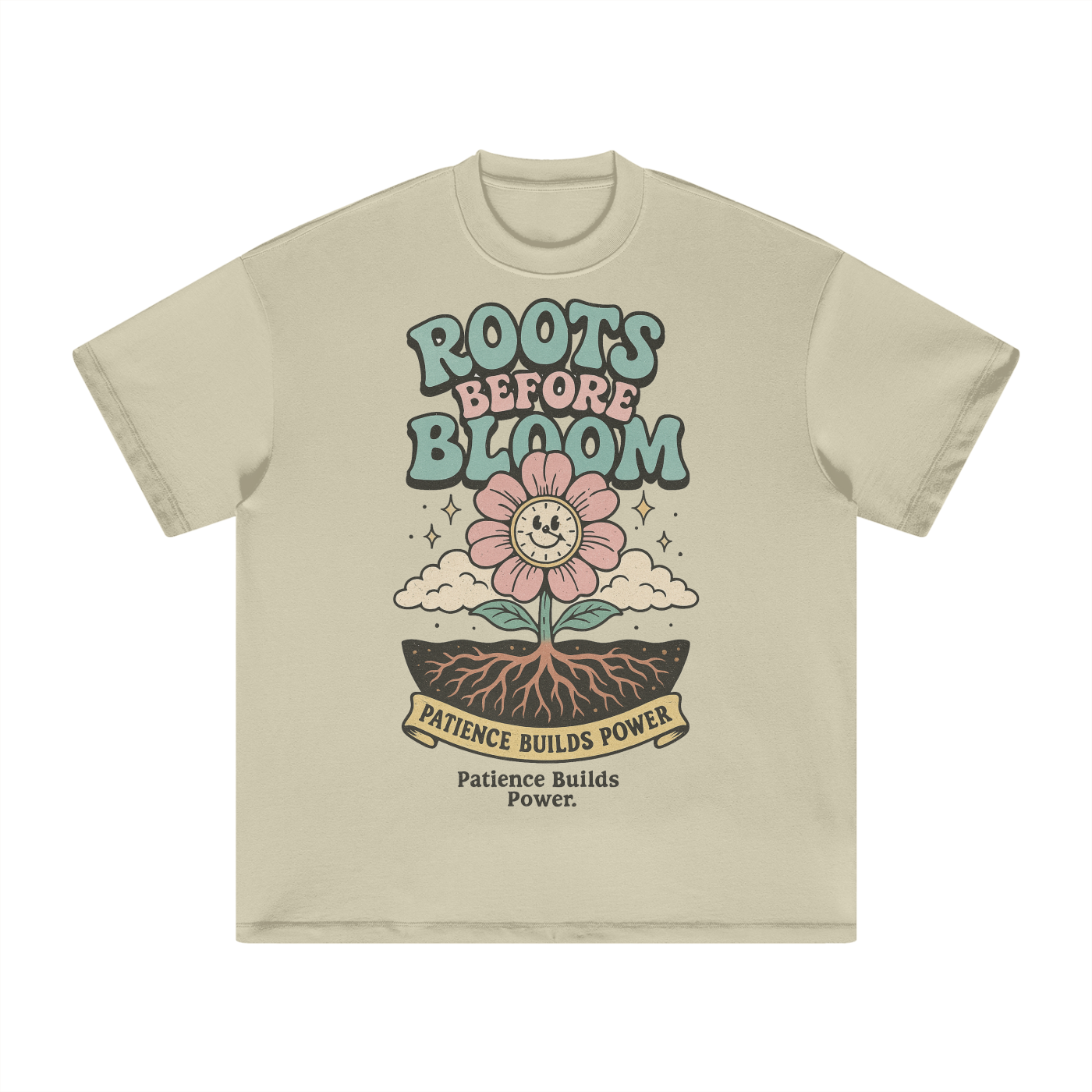 Heavyweight Earth Tone FOG T-Shirt - 305GSM